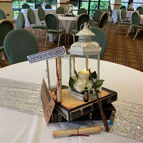 Harry Potter Centerpiece Ideas Baby Shower Table Centerpieces Wedding