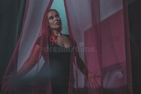 Sexy Redhead Lingerie Vintage Wall Stock Photos Free Royalty Free Stock Photos From Dreamstime