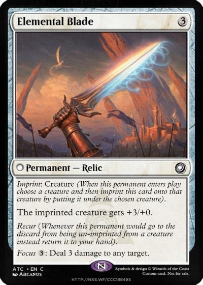 Mtgnexus Elemental Blade