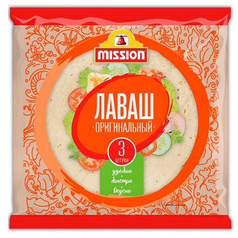 Лаваш Mission оригинальный пшеничный 270 гр - купить продукты по ...
