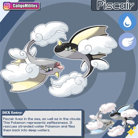 Piscair The Zodiac Pokemon Piscis Rfakemon