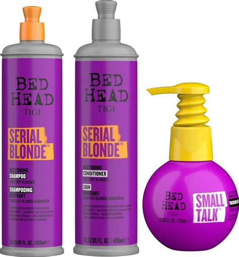 Kit TIGI Bed Head Serial Blonde Small Talk 03 Produtos