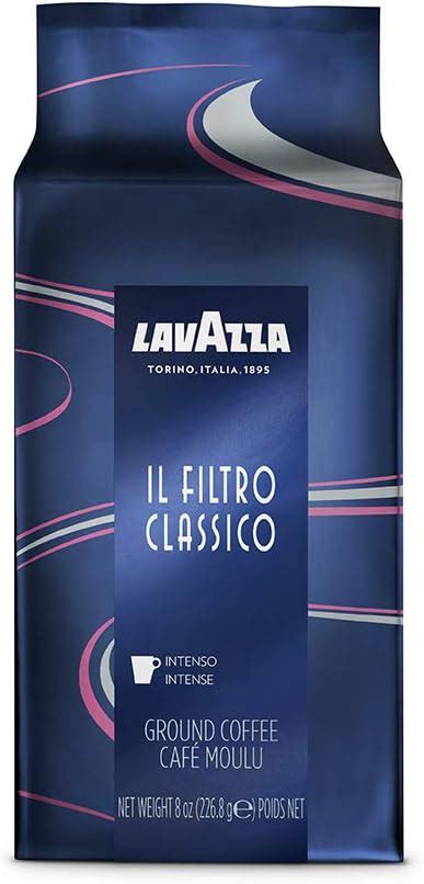 Amazon.com : Lavazza Intenso Ground Coffee Blend, 12-Ounce Bag, Non-GMO ...
