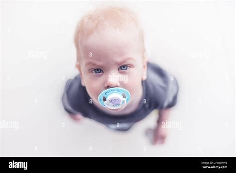 Nice Babe With A Blue Eyes Stock Photo Alamy