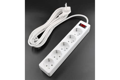 Сетевой фильтр 5Bites garda 5s 3x0.75mm2 5m white SP5W-550 - выгодная ...