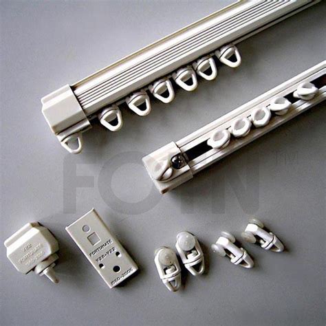 Купить Рельсовый карниз для штор fotn 富勋 v22型 新型超滑顺滑轮 铝合金 消音 直轨 窗帘轨道 в ...