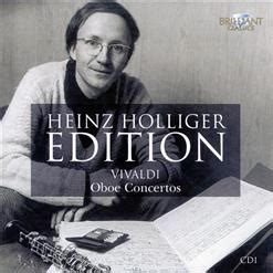 Heinz Holliger Edition CD01 Vivaldi Oboe Concertos 2012 Heinz