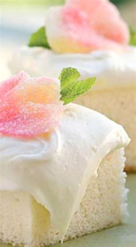 Angel Food Cake With Fluffy White Frosting Artofit
