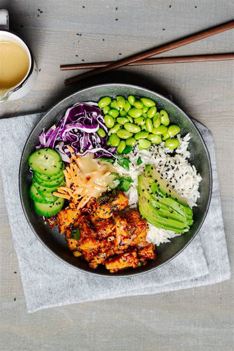 Tofu Poke Bowl - Share the Spice
