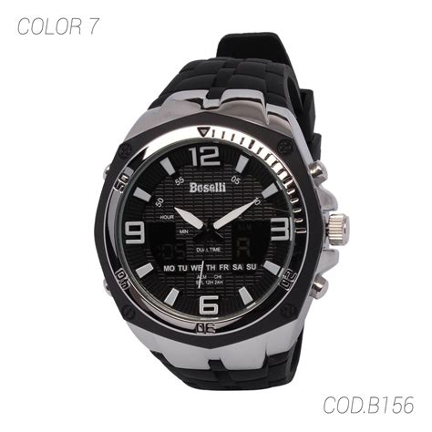 Ripley Reloj Acuatico Hombre B Boselli Goma Tama O