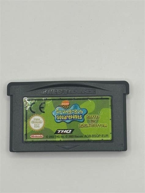 Spongebob Squarepants Battle for Bikini Gameboy Advance Gebraucht in Herisau für CHF 8