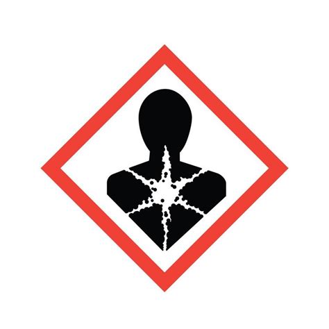 Warning Signs For Hazardous Substances Defined By Classification