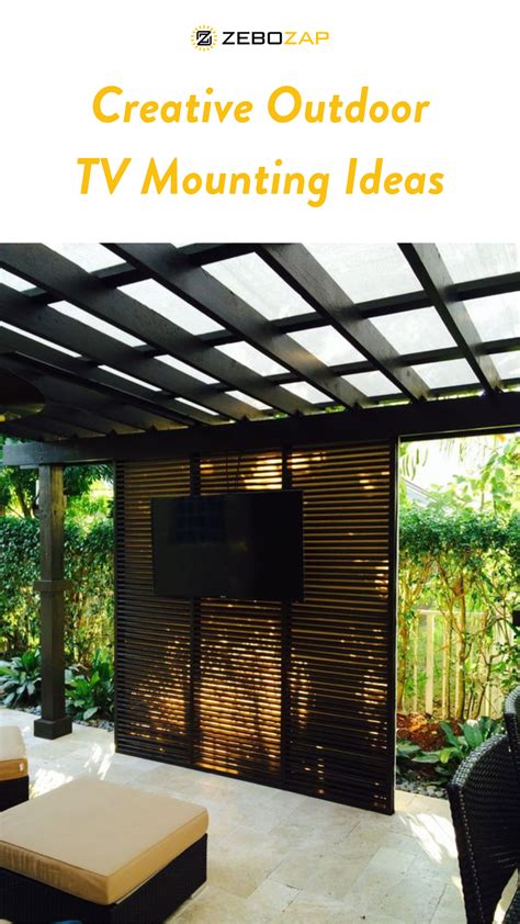 10 Outdoor Tv Ideas That Will Blow Your Mind Artofit