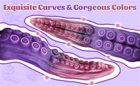 Amazon Fantasy Tentacle Dildo Anal Sex Toys Monster Octopus Dragon Dildo With Strong