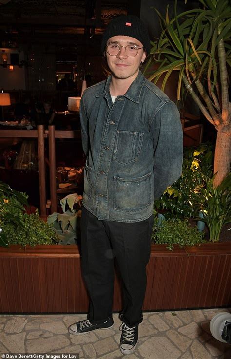 Brooklyn Beckham And Hana Cross Risk Run In As They Arrive At Lfw Bash