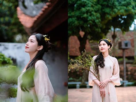 Thu Hoài cùng dàn hot girl bóng chuyền mặc áo dài xinh tươi đốn tim nhiều fan