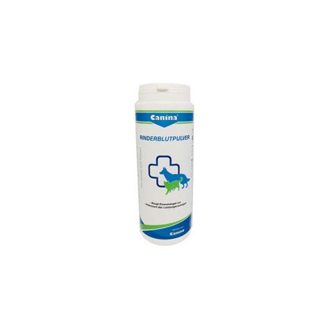 Papildas šunims ir katėms CANINA Rinderblutpulver 250g.