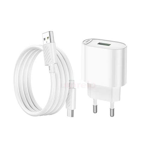 HOCO C109A 18W QC3.0 Fast Charger With Type-C Cable Price In Bangladesh