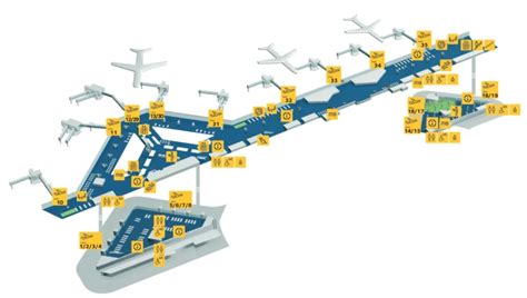 omaha airport terminal map  maps