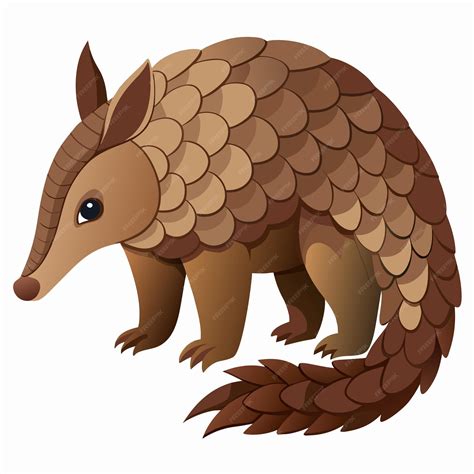 Pangolin vector | Premium AI-generated vector