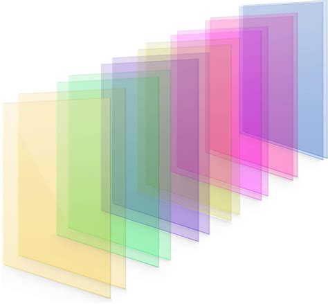 Totiyea 14 Pieces Colored Overlays For Dyslexia Dyslexia Reading