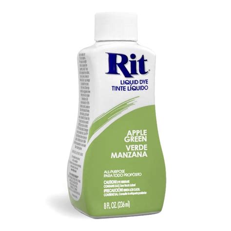 Rit Dye Apple Green 45 Liquid Onlinefabricstore