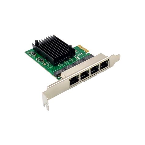 X-MEDIA PCIe 4-Port 1GbE Gigabit Ethernet PCI Express Network Adapter