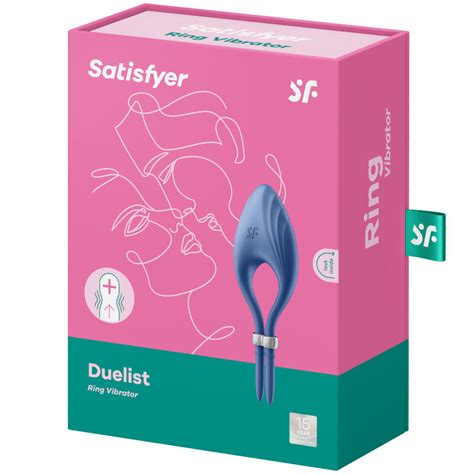 Satisfyer Duelist Anillo Vibrador Gris Seductime Sex Shop