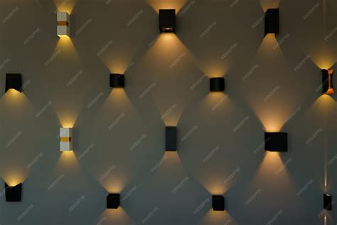 premium photo  wall  lights     light   wall