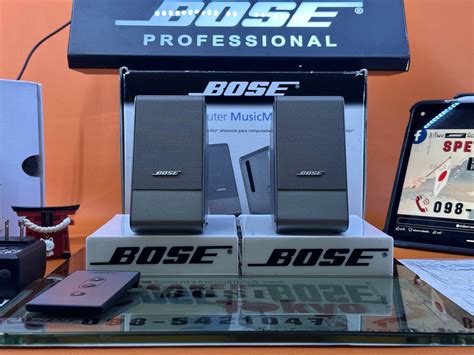 Bose M2 Computer Musicmonitor Silver System Second Hand Goods Imported