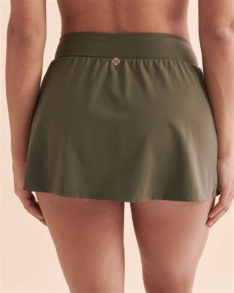 TURQUOISE COUTURE Skirt Bikini Bottom Khaki Bikini Village