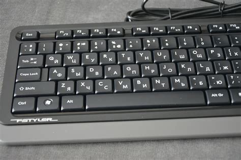 Клавиатура A4TECH FStyler FK10 черный/серый USB (1147518) — купить в ...