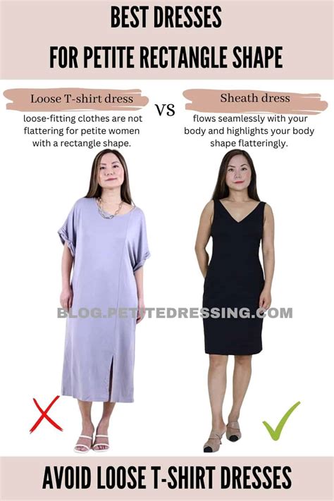 Avoid Loose T Shirt Dresses