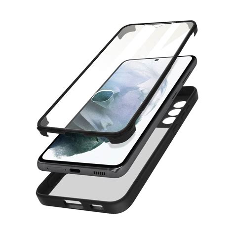Etui Samsung Galaxy S21 Plexiglas Back i Polymer Front czerwone ...