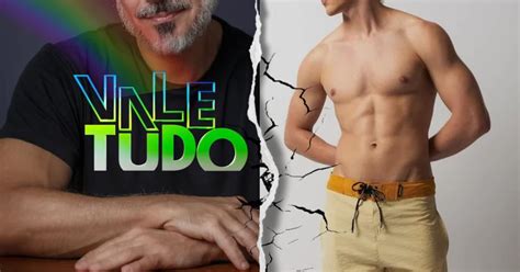 Galã de Vale Tudo termina relação gay novinho de 19 anos