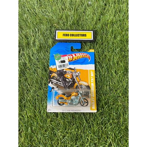 Hot Wheels Harley Davidson Fat Boy Shopee Malaysia