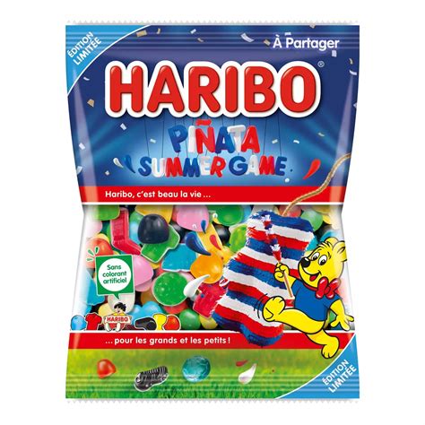 Haribo Bonbons Gélifiés Pinata Summer Game 250g Pas Cher Auchanfr