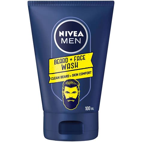 Nivea Men Beard Face Wash 100ml Big W