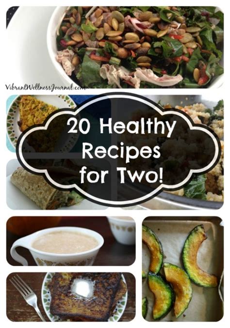 20 Healthy Recipes for Two People