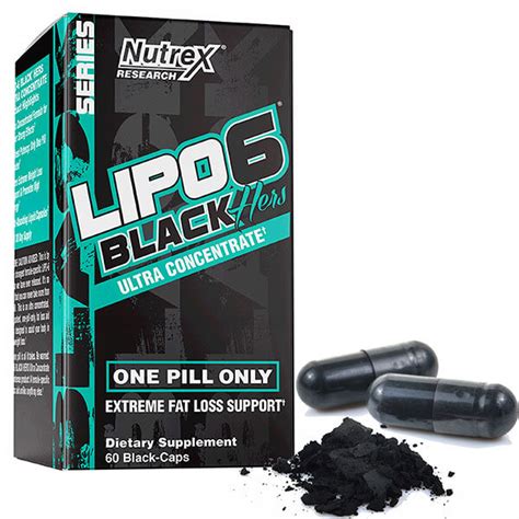 Nutrex Lipo Black Hers Ultra Concentrate Capsules Women Fat Burner