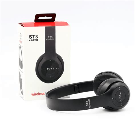 Audifonos Diadema Bluetooth St3 Alta Fidelidad— Smashshoppingmx