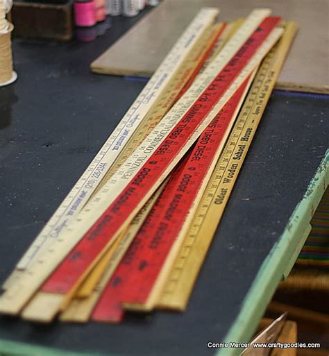 Jony's Diy Collections: Yard sticks ~ what in the world?