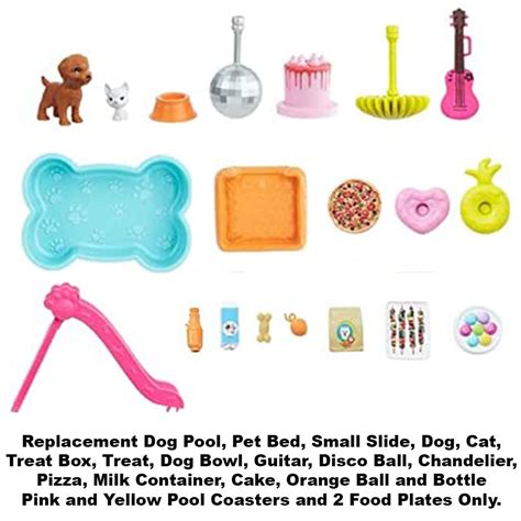 Replacement Parts For Barbie Doll Dreamhouse Playset Grg93