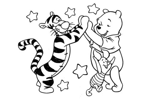 Tigger With Friends Coloring Page Download Print Or Color Online For