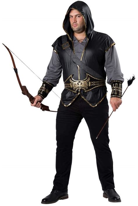 Plus Size Hooded Huntsman Costume - Candy Apple Costumes - Castles and ...