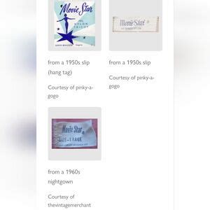 Movie Star Intimates Sleepwear Vintage Movie Star Lingerie Set Nwt Poshmark