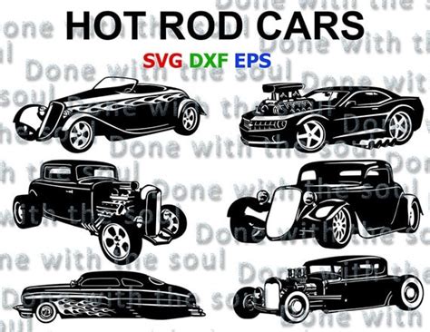 Hot Rod Svg Hot Rod Cars Hot Rod Cut Car By Donewiththesoul