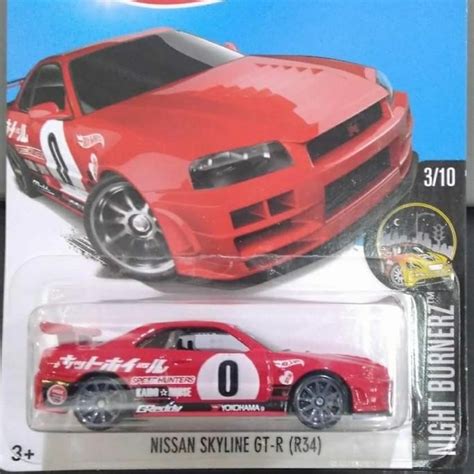 Jual Hot Wheels Hw Night Burnerz Nissan Skyline Gtr R Red Need For Speed Shopee Indonesia