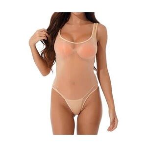 MGSFGlk Lingerie Sexy Body Aperto Babydoll Un Pezzi Trasparente Pigiama