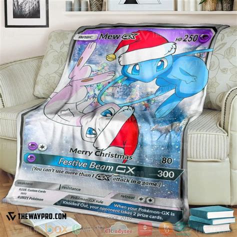 Mewtwo And Mew Gx Blanket Hot Sale